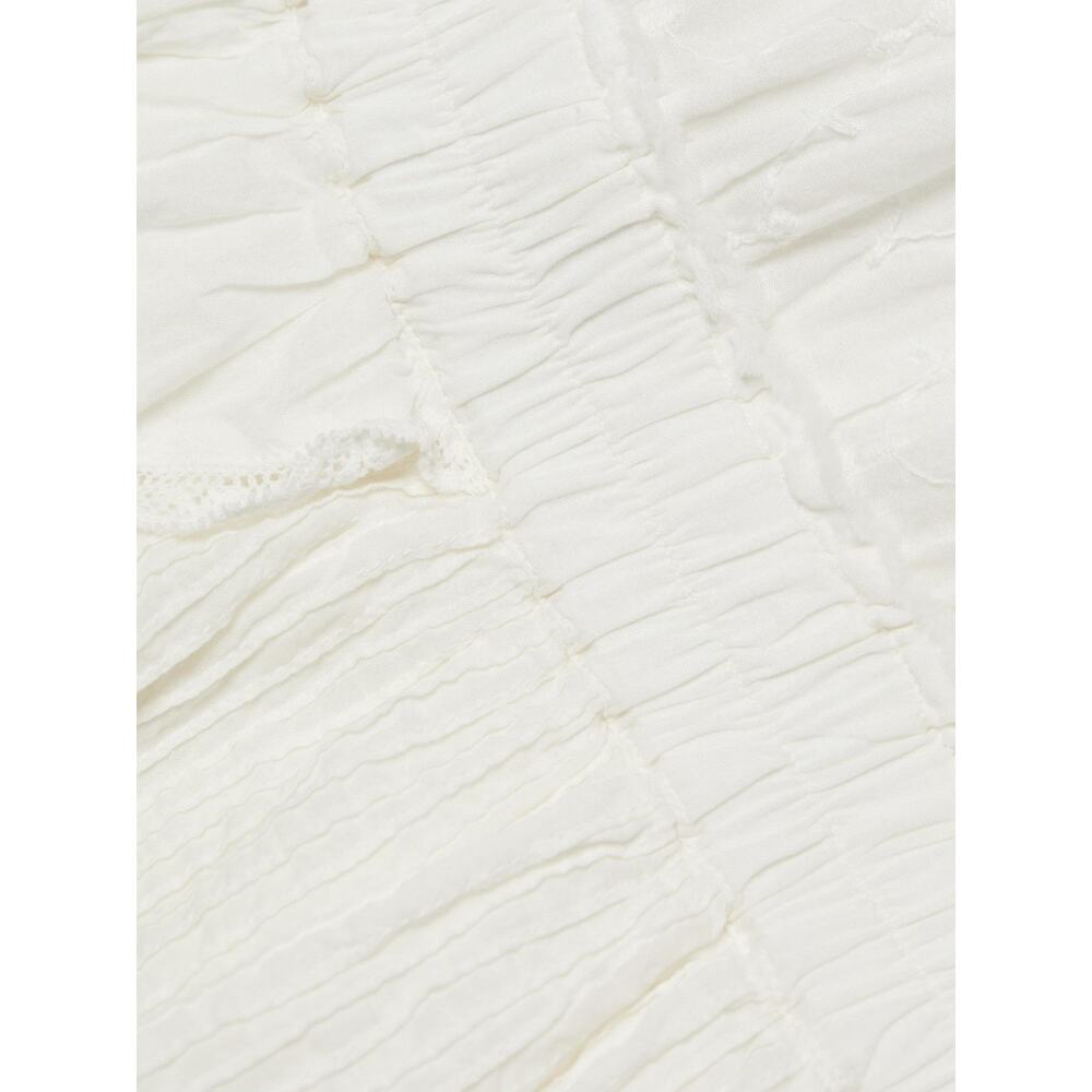 Loveshackfancy Corelli Ruffled Cotton Mini Dress … - image 7